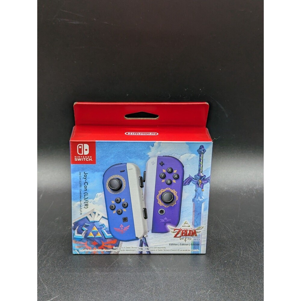 Nintendo Switch Joy-Con Legend of Zelda: Skyward Sword HD New Sealed